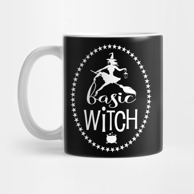 Halloween For Women-Basic Witch With Star Circle Cool Retro by Kimmicsts